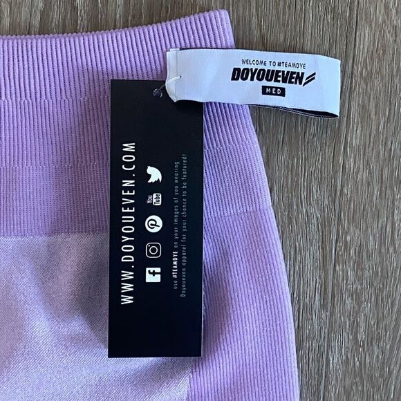 DoYouEven Impact Seamless Legging Lilac, Size M - Picture 5 of 7